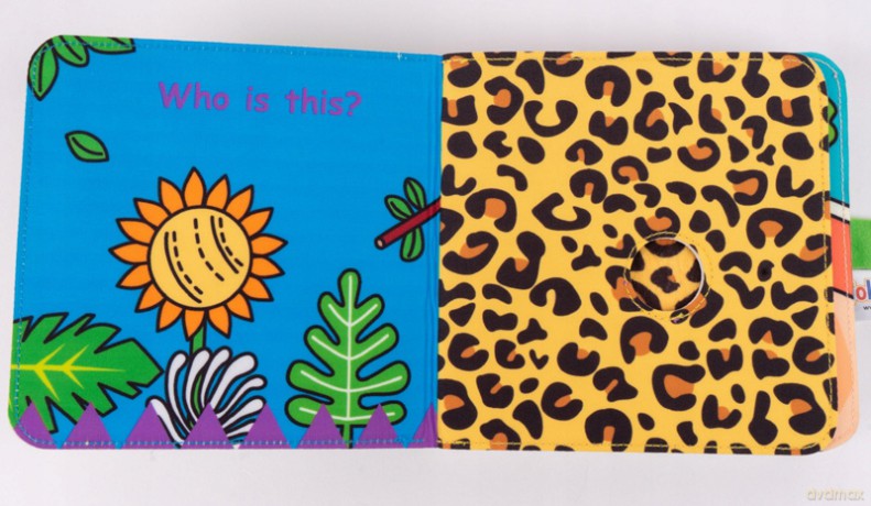 Animal Zoo Cloth Book
