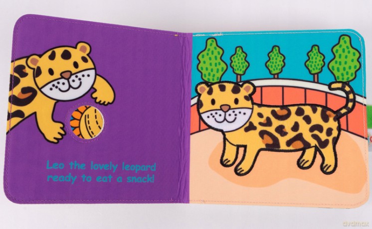 Animal Zoo Cloth Book