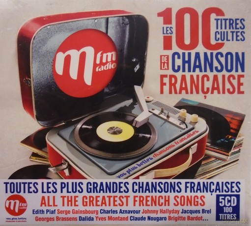100 French Chanson Cult Titles [5CD]