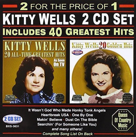 Kitty Wells: 40 Greatest Hits [2CD]