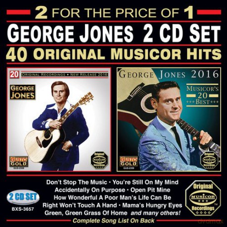 George Jones: 40 Original Musicor Hits [2CD]