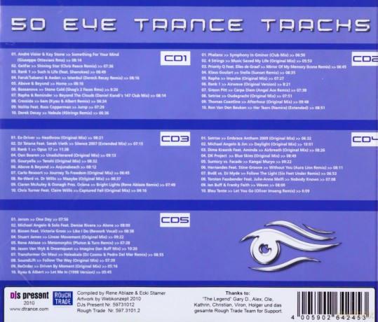 50 Eye-Trance Tracks [5CD]