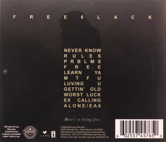 6lack: 6lack - Free 6lack [CD]