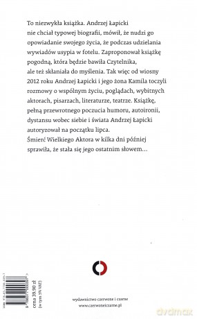 Łapa w łapę - Andrzej Łapicki, Kamila Łapicka [KSIĄŻKA]