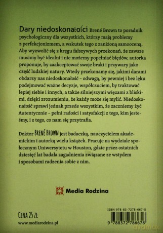 Dary niedoskonałości - Berne Brown [KSIĄŻKA]