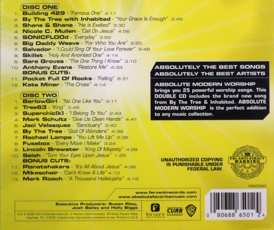 Abolute Modern Worship 2 [2CD]