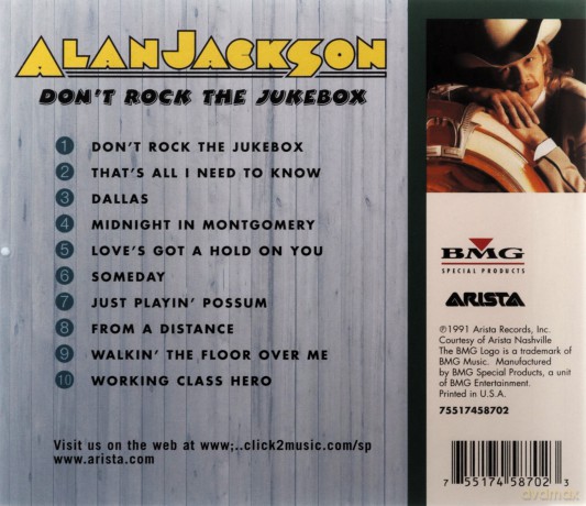 Alan Jackson-Donâ´T Rock The Jukebox [CD]