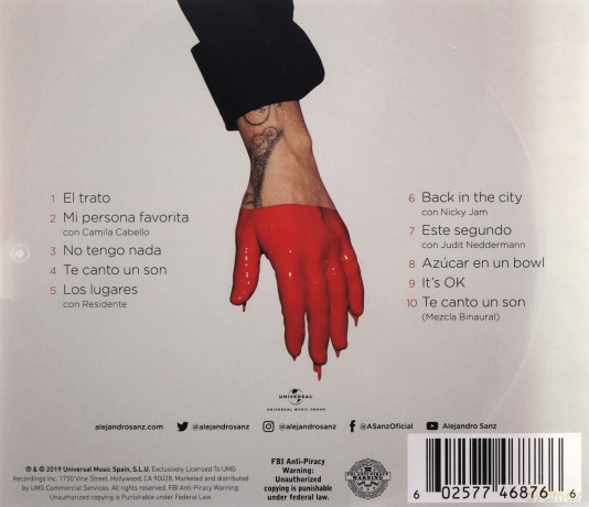 Alejandro Sanz-#Eldisco [CD]