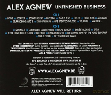 Alex Agnew-Unfinished Business [2CD]