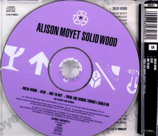 Alison Moyet-Solid Wood [CD]