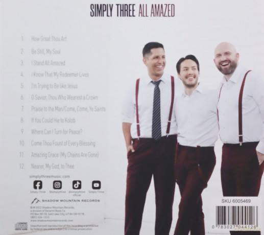 Simply Three: All Amazed [CD]