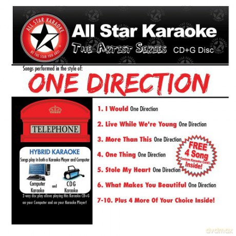 All Star Karaoke: One Direction Volume 1 [CD]