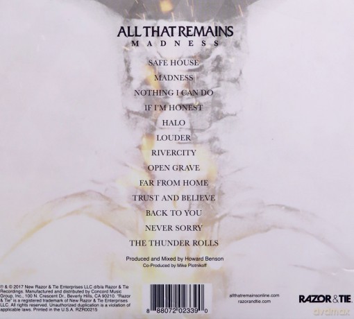 All That Remains-Madness [CD]