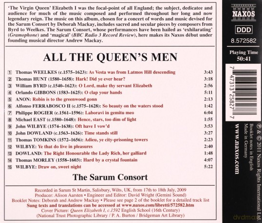 All The Queen's Men [CD]