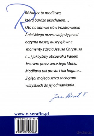 Różaniec z Janem Pawłem II [KSIĄŻKA]