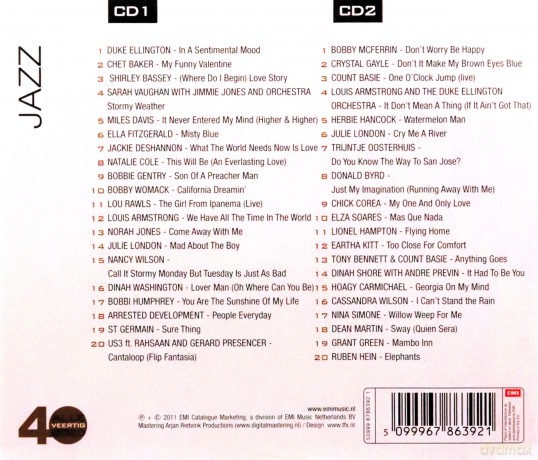 Jazz Various: Alle 40 Goed - Jazz [2CD]