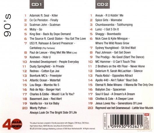 Alle 40 Goed 90 S 2Cd [2CD]