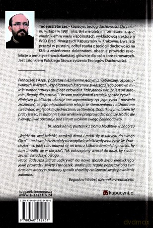 Św. Franciszek z Asyżu i jego reguła życia w pustelni [KSIĄŻKA]