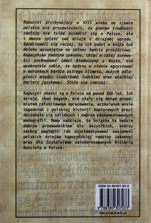 Zarys historii kapucynów w Polsce [KSIĄŻKA]