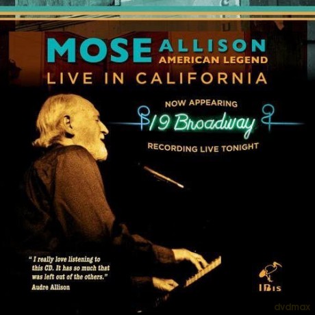 Mose Allison: American Legend - Live In California [CD]