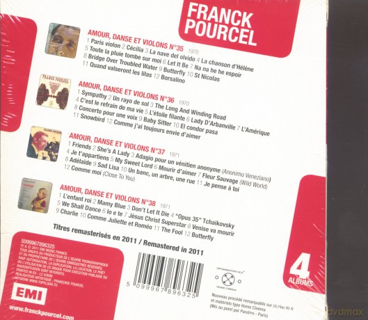 Franck Pourcel: Amour, danse et violons [4CD]