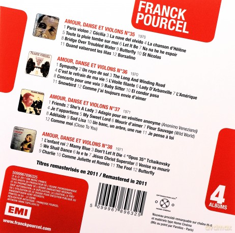 Franck Pourcel: Amour, danse et violons [4CD]
