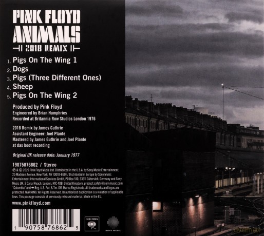 Pink Floyd: Animals (2018 Remix) [CD]