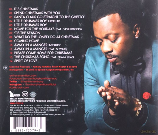 Anthony Hamilton-Home For The Holidays [CD]