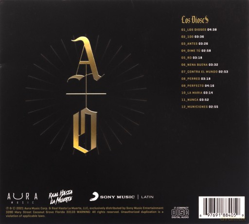 Anuel Aa + Ozuna-Los Dioses [CD]