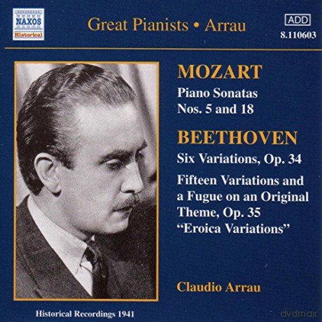 ARRAU: Mozart/Beethoven [CD]