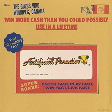 Guess Who: Artifical Paradise [CD]