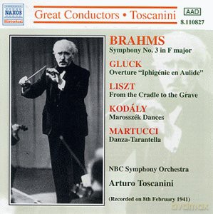 Arturo Toscanini: Arturo Toscanini - Brahms/Gluck/Liszt/ [CD]