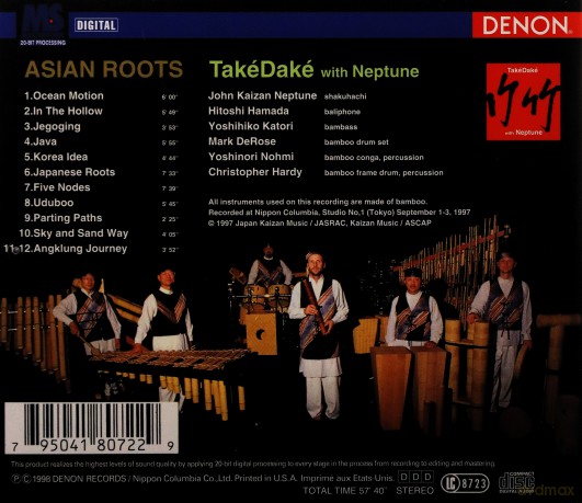 John Kaizen Neptune: Asian Roots [CD]