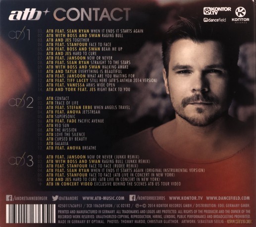 Atb: Contact [3CD]