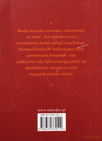 Skrupulatom na ratunek - Emanuel Działa OP [KSIĄŻKA]