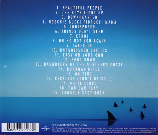 Australian Crawl-Greatest Hits [CD]