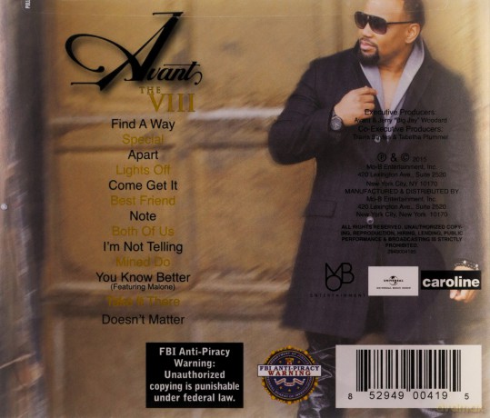 Avant-Viii [CD]