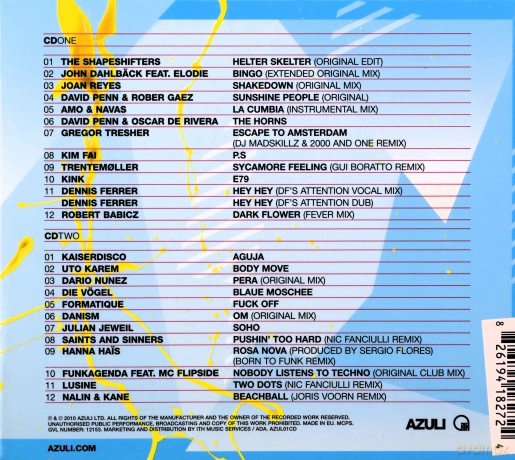 Azuli Presents Ibiza 10 [2CD]
