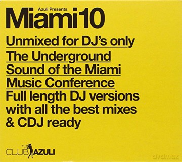 Azuli Presents Miami/10 Unmixe [2CD]