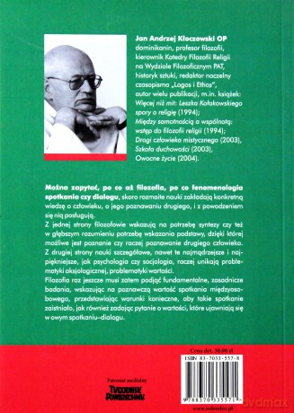 Filozofia dialogu - Jan Andrzej Kłoczowski [KSIĄŻKA]