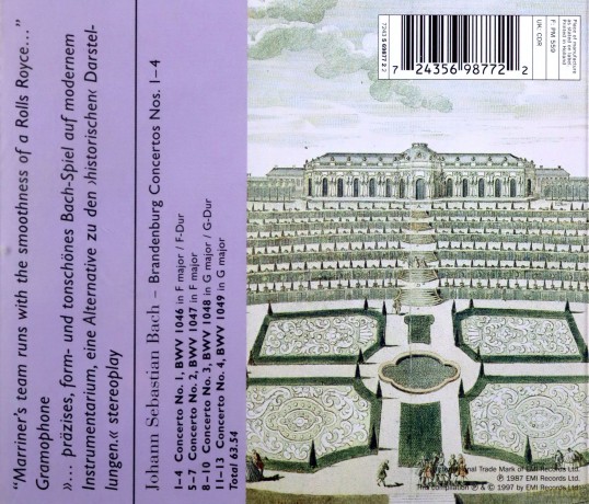 Bach - Brandenburg.Konzerte 1-4 [CD]