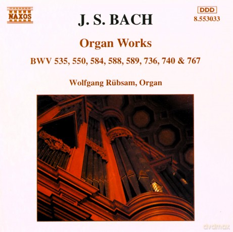 BACH J. S.: Organ Works [CD]
