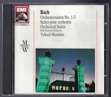 Bach-Orchestersuiten 1-3 [CD]