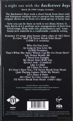 Backstreet Boys-A Night Out With... [CD]