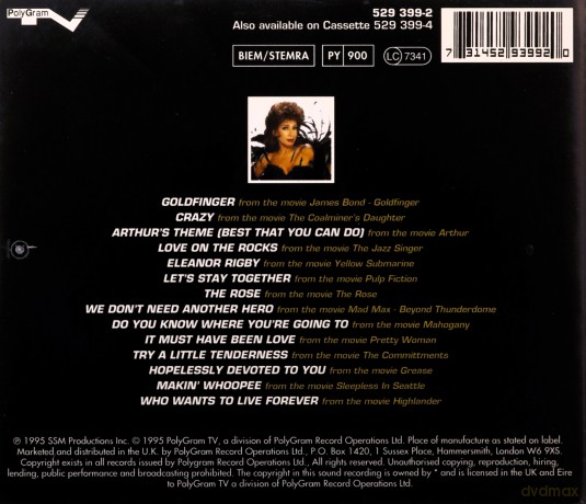 Bassey Shirley: Bassey Shirley - Sings The Movies [CD]