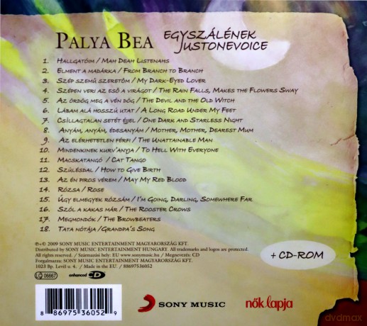 Bea Palya-Egyszalenek [CD]