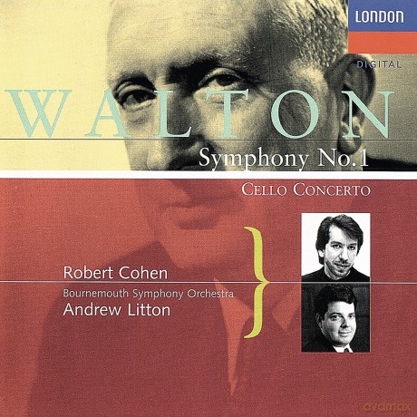 Cohen,Litton,Bournem.Symph.Orch.: Walton-Symph. N.1,Cello Conc. [CD]