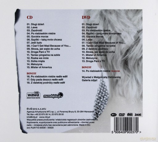 Małgorzata Ostrowska: Gramy! edycja specjalna (ecopack) [CD]+[DVD]