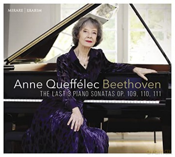 Anne Queffelec: Beethoven The Last 3 Piano Sonatas [CD]