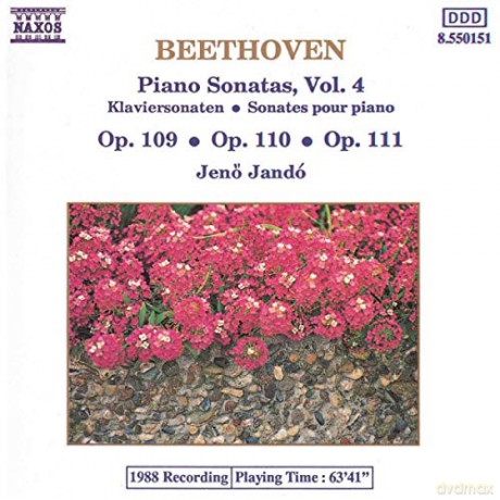 Beethoven: Piano Sonatas Vol.4 [CD]